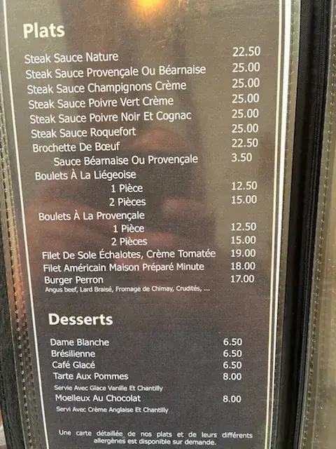 Menu_Taverne du Perron_Verviers_image_1