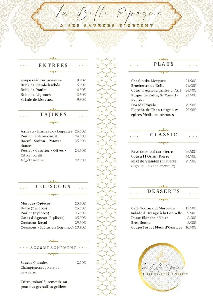 Menu_La Belle Époque et ses saveurs d’Orient_Spa_image_3