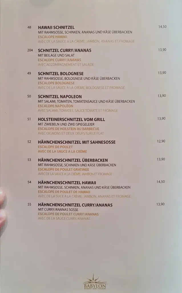 Menu_Babylon Restaurant_Kelmis_image_1