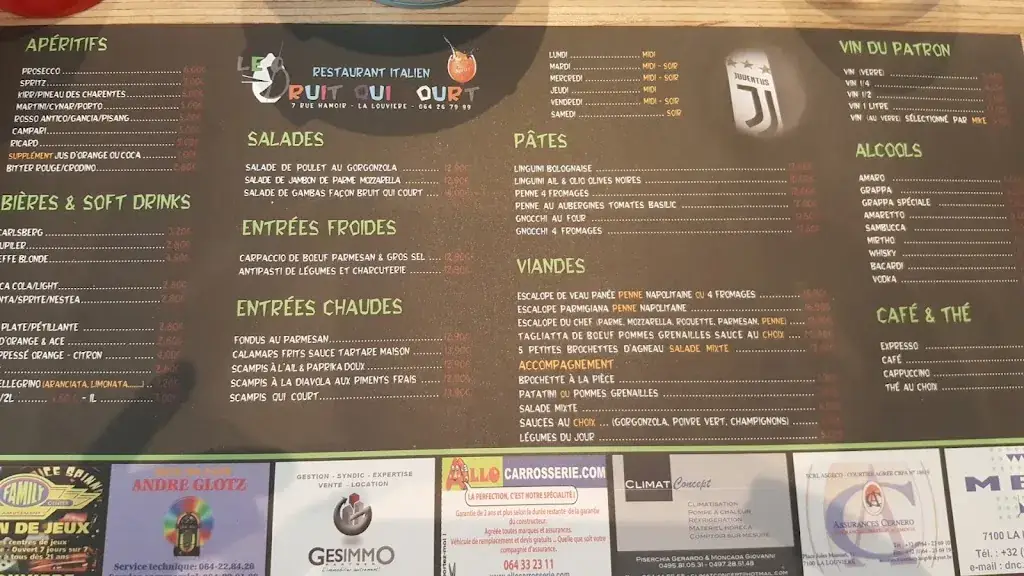 Menu_Le Bruit qui Court_Louvière_image_4