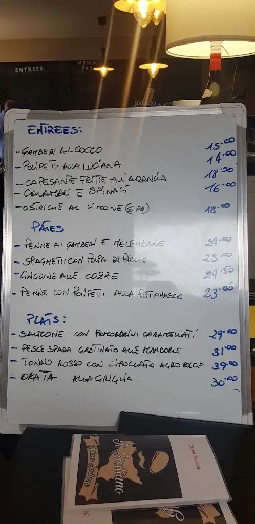 Menu_Il Siciliano_Louvière_image_2