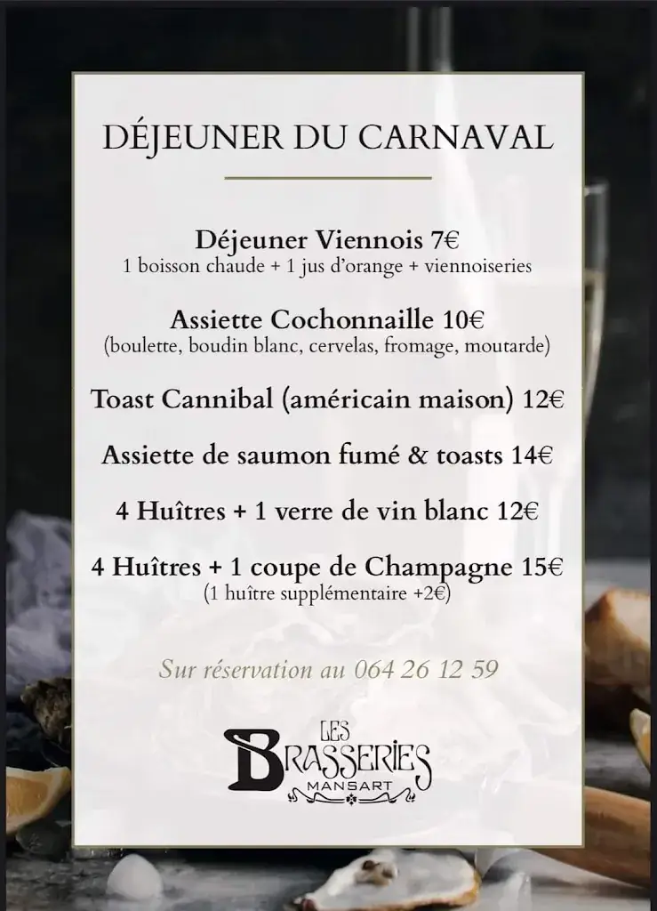 Menu_Le Mansart_Louvière_image_1