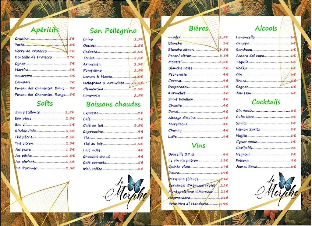 Menü_Le Morpho_Louvière_Bild_3