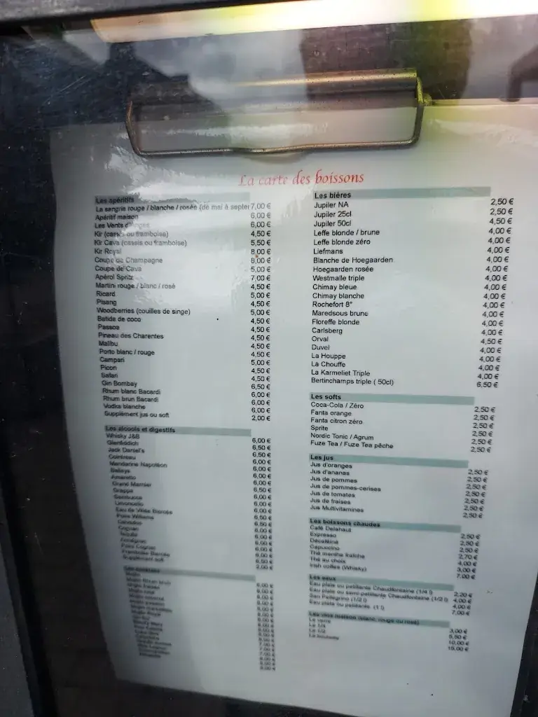 Menu_Brasserie Les Vents d'Anges_Bruyère_image_2