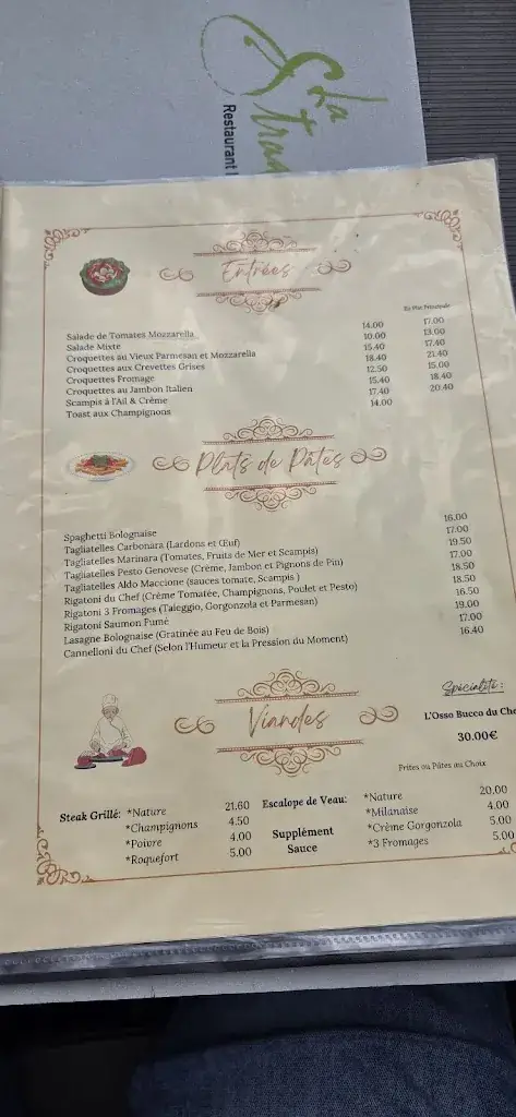 Menu_La Stradella_Roche-en-Ardenne_image_4