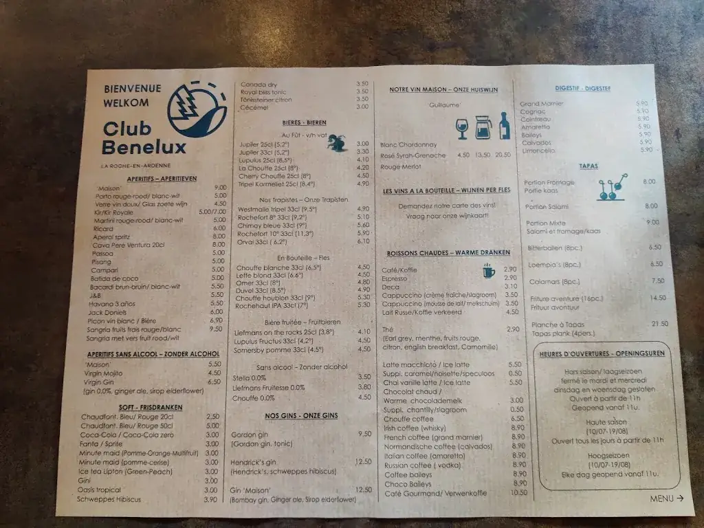 Menu_Brasserie Benelux_Roche-en-Ardenne_image_2
