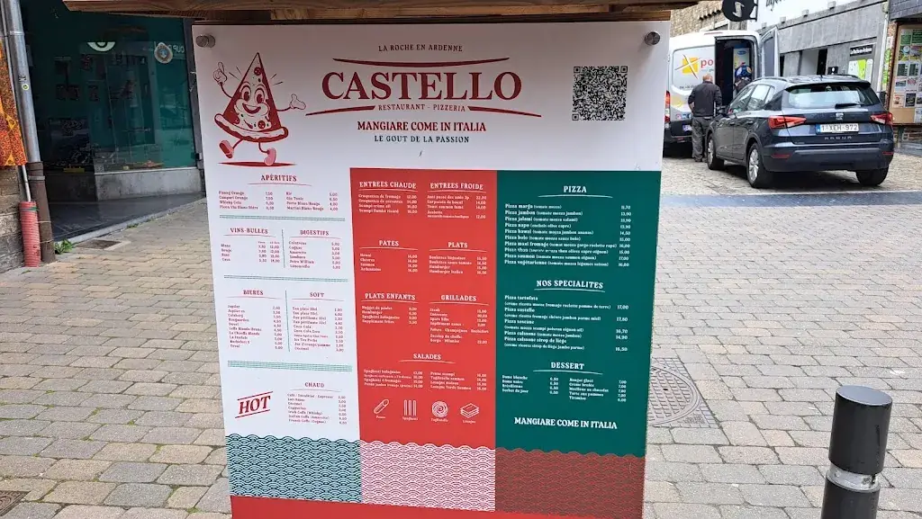 Menu_Castello de la roche_Roche-en-Ardenne_imagen_1