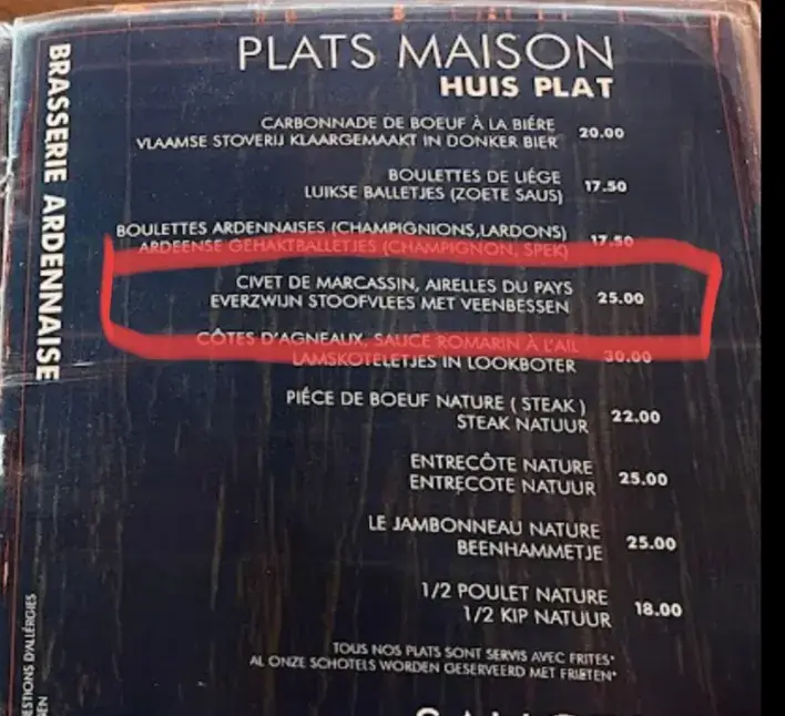 Menu_La Brasserie Ardennaise_Roche-en-Ardenne_image_3