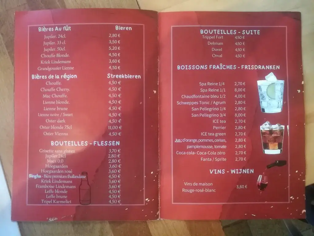 Menu_Auberge au pont de villettes_Lierneux_image_2