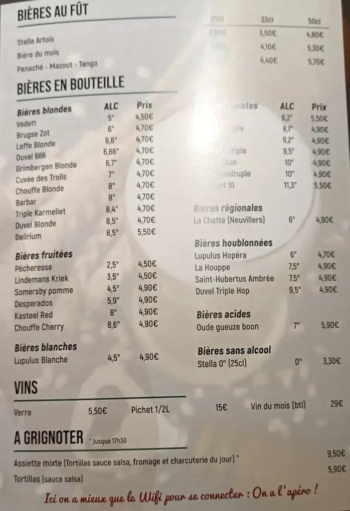 Menu_Brasserie Les Frangins_Libin_image_2