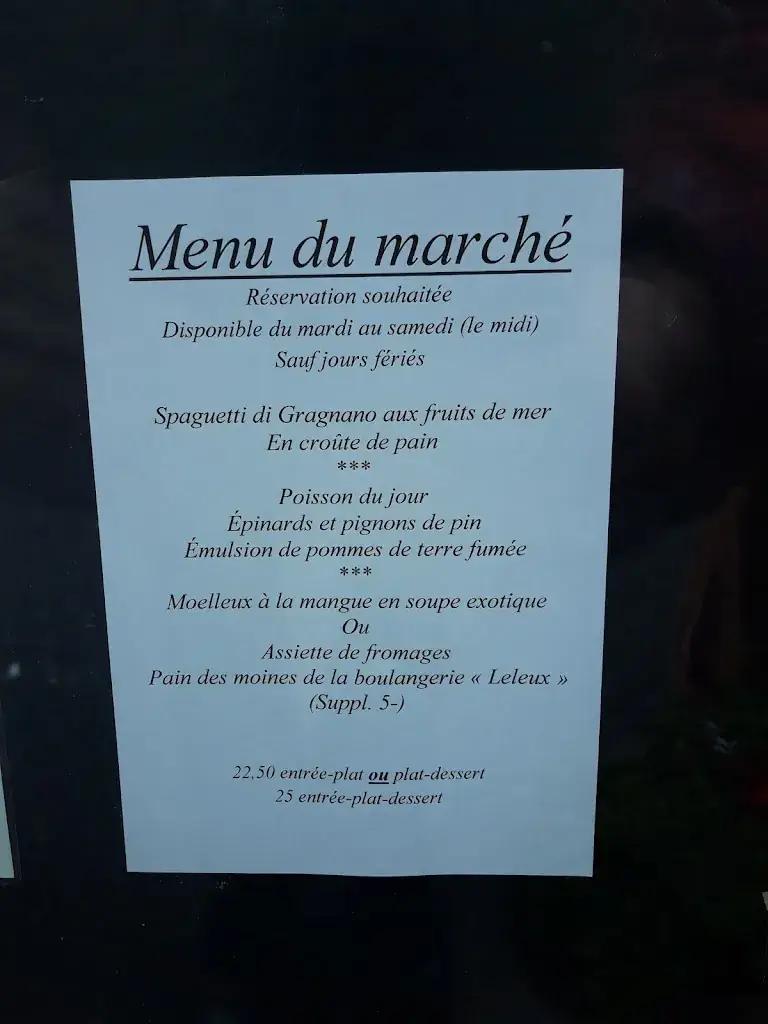 Menu_Le Tramasure_Lessines_image_1