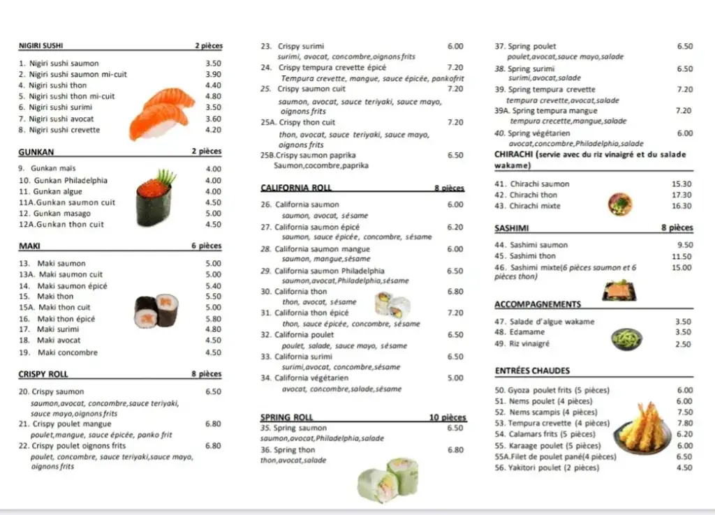 Menu_Zhen Sushi_Lessines_image_2