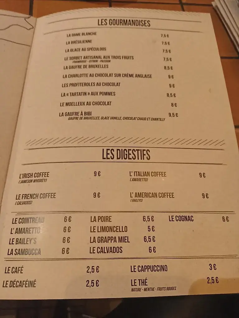 Menu_La Charbonnade_Liège_image_3