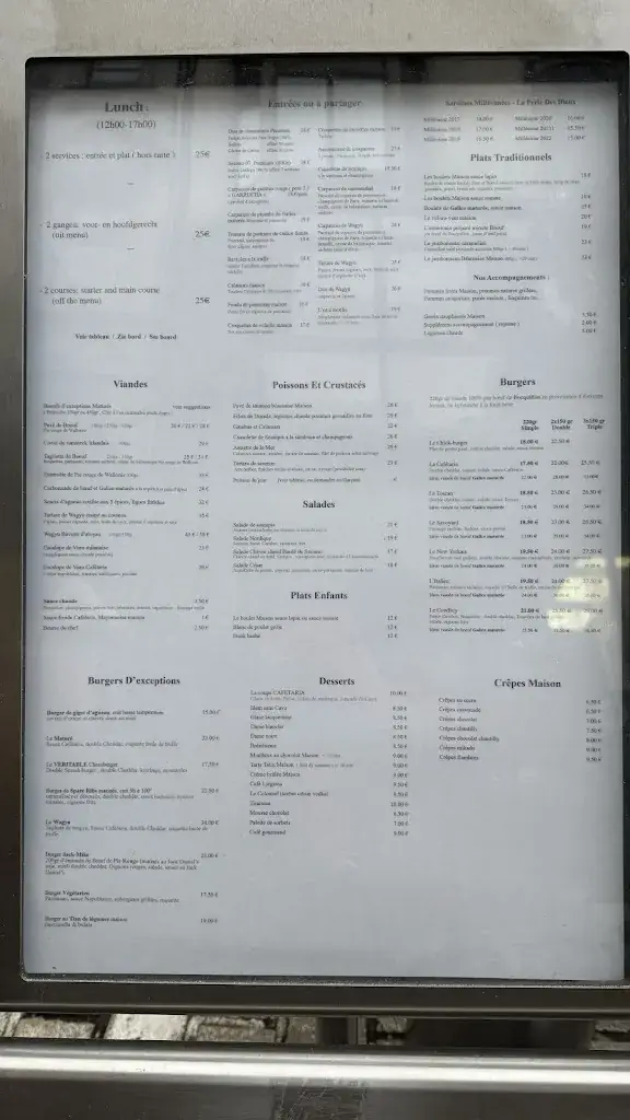 Menu_La Cafétaria_Liège_image_1