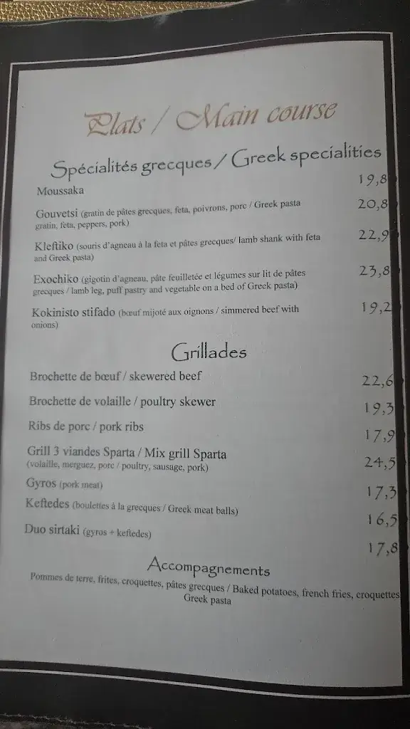 Menu_Le Sparta_Malmedy_image_3