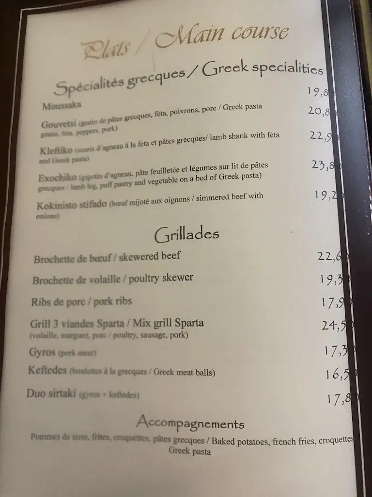 Menu_Le Sparta_Malmedy_image_4
