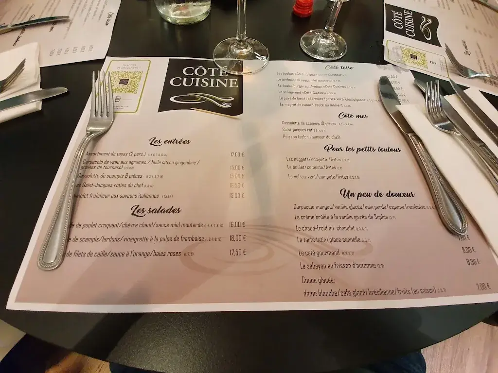 Menu_Coté Cuisine_Malmedy_image_1