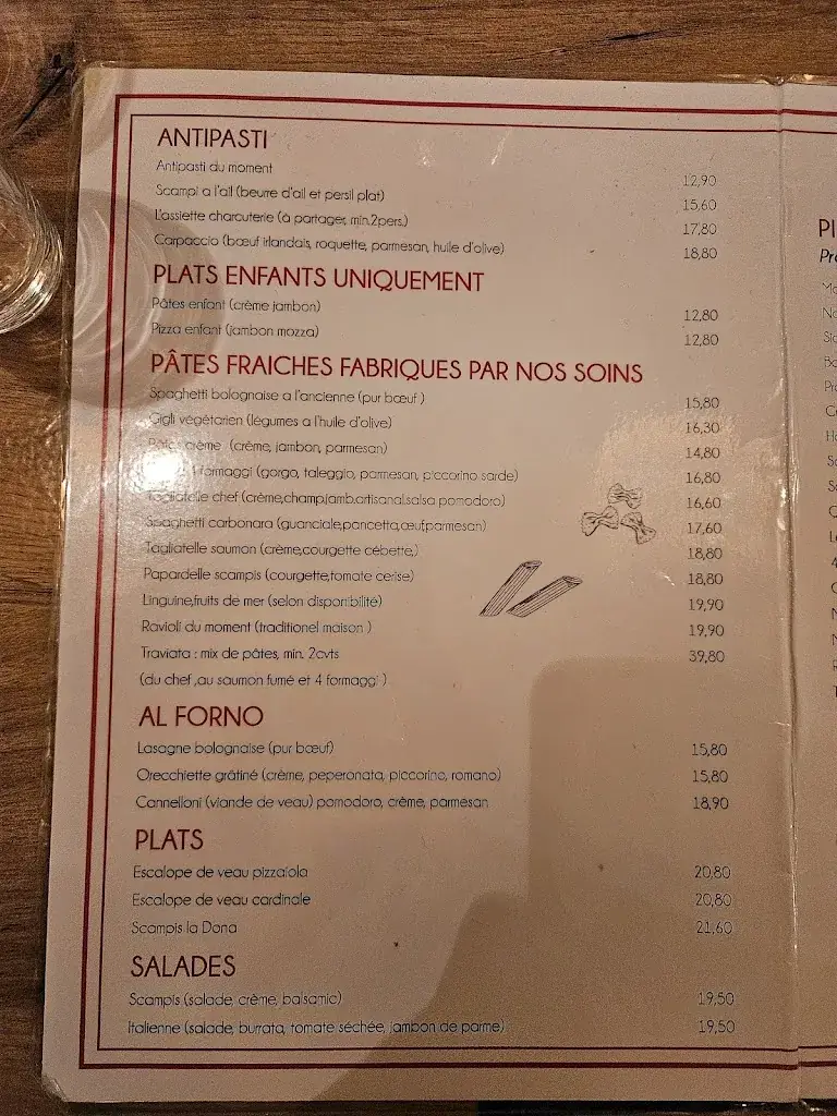 Menu_La Dona Trattoria_Malmedy_image_3