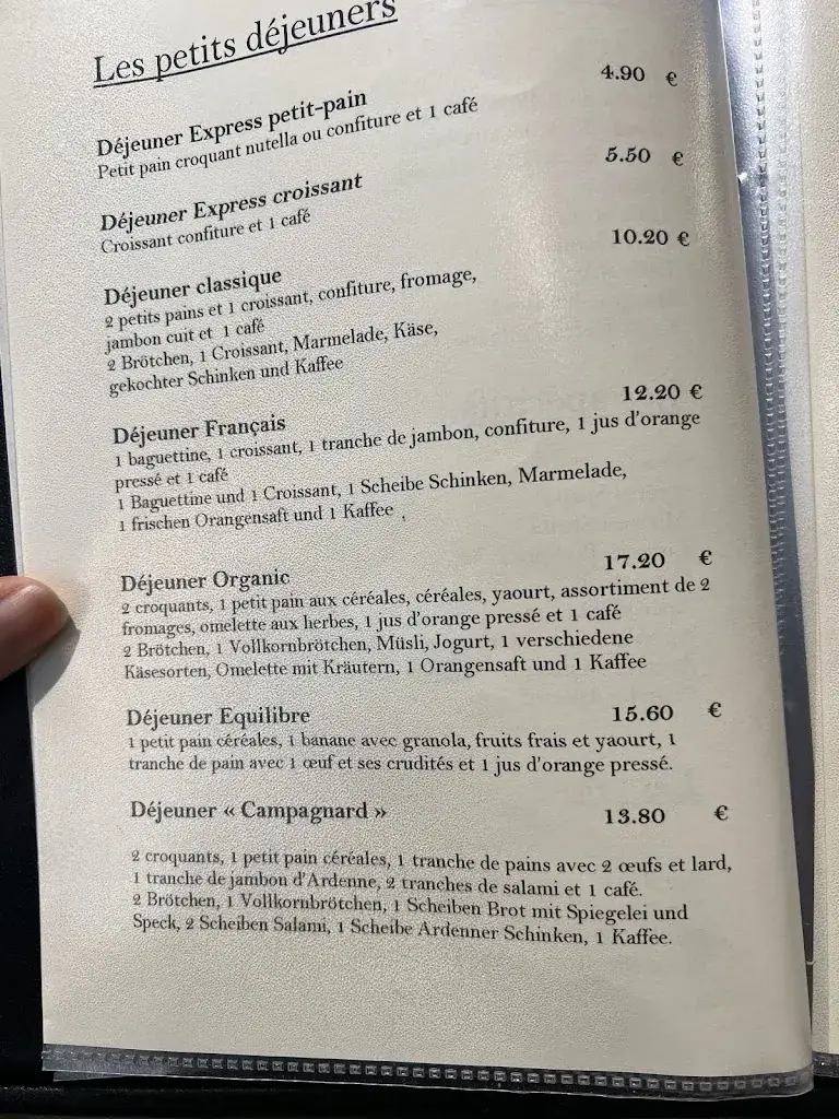 Menü_Au Péché Mignon_Malmedy_Bild_3