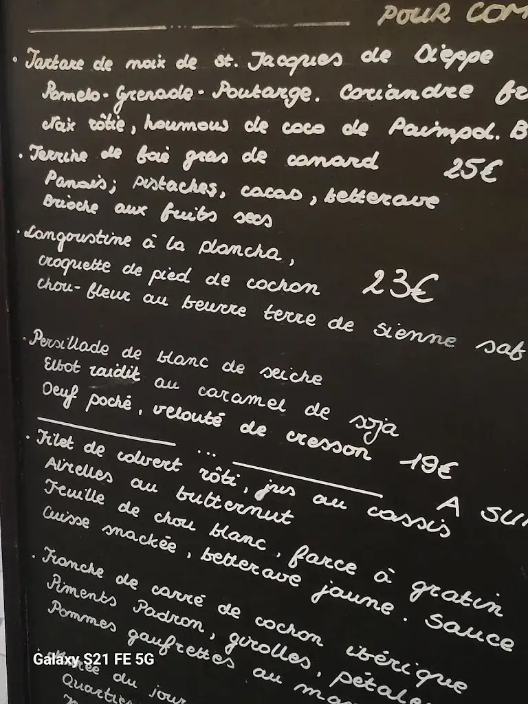 Menü_Bistrot Blaise_Marche-en-Famenne_Bild_2