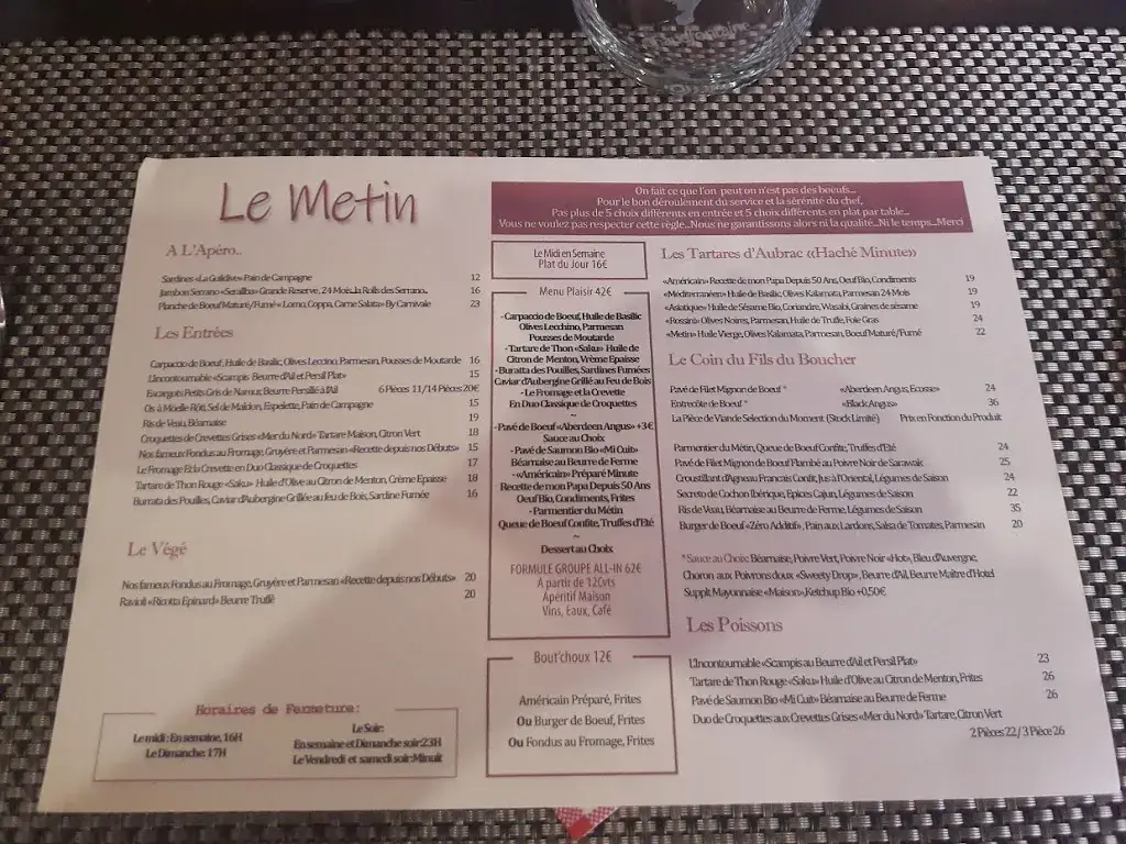 Menü_Le Métin_Mettet_Bild_3