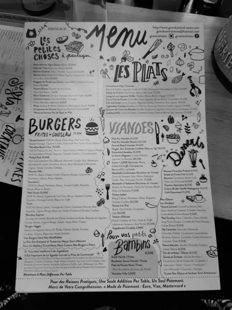 Menu_Grand Central_Mouscron_image_1