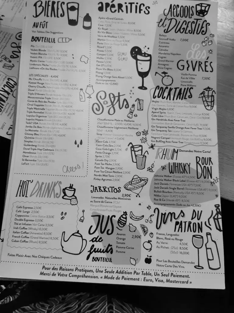 Menu_Grand Central_Mouscron_image_2