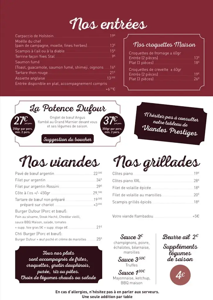 Menu_Le grill Dufour_Mouscron_image_3