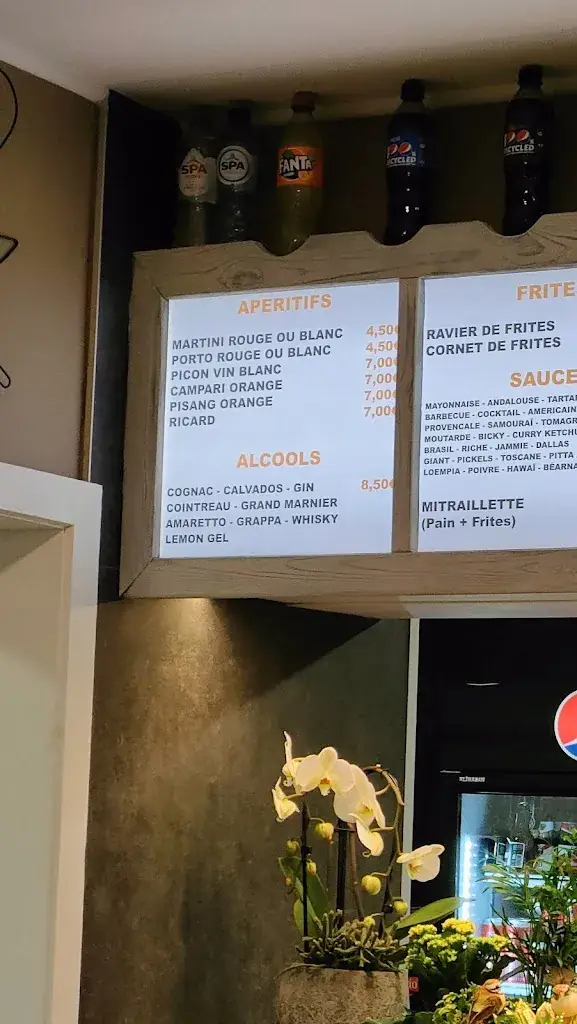 Menu_Le Golden Snack de la Douane_Momignies_image_1