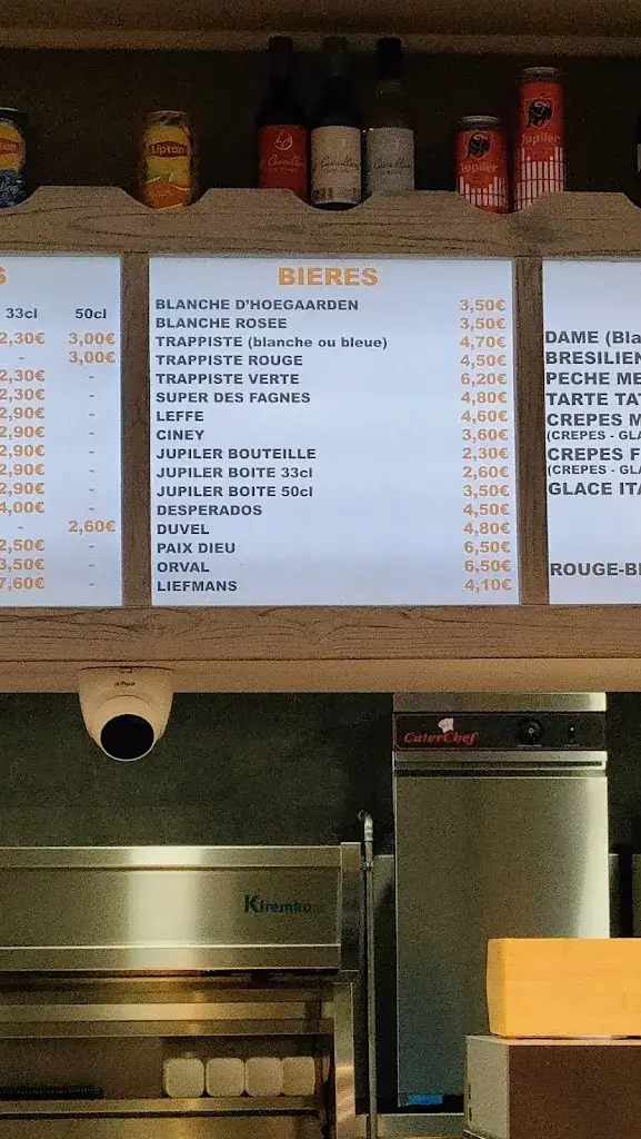 Menu_Le Golden Snack de la Douane_Momignies_image_2