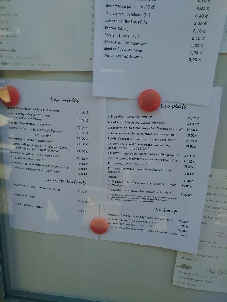 Menü_L'ère d'étangs_Chimay_Bild_1