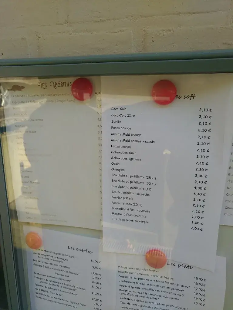 Menü_L'ère d'étangs_Chimay_Bild_3