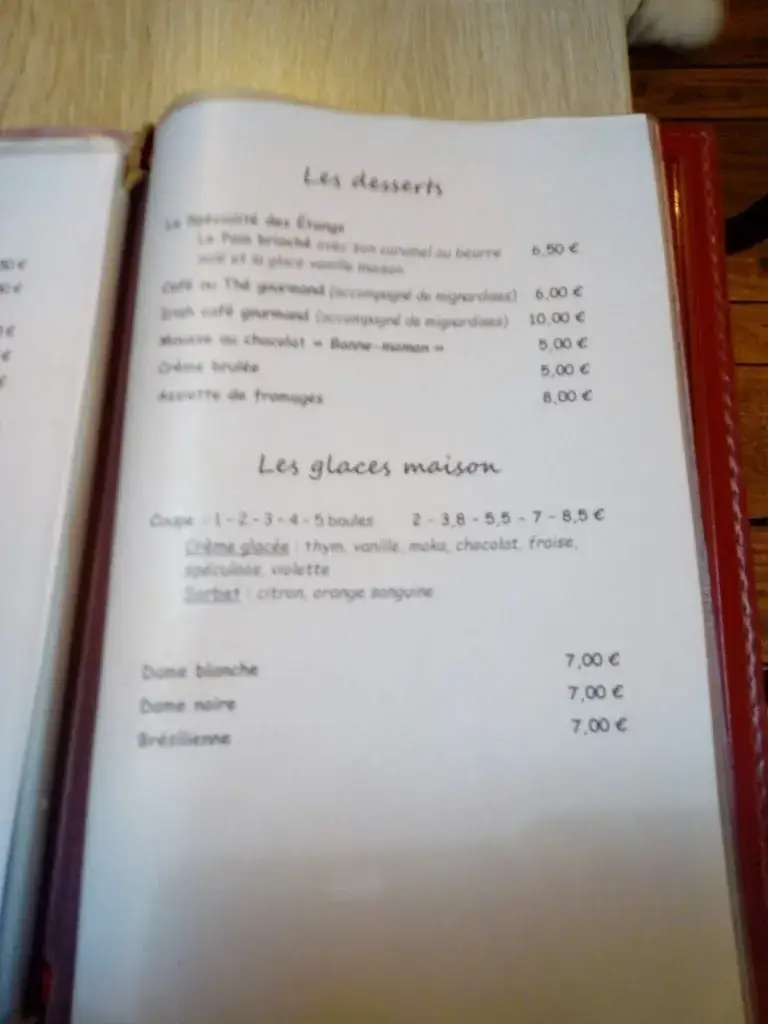 Menü_L'ère d'étangs_Chimay_Bild_4