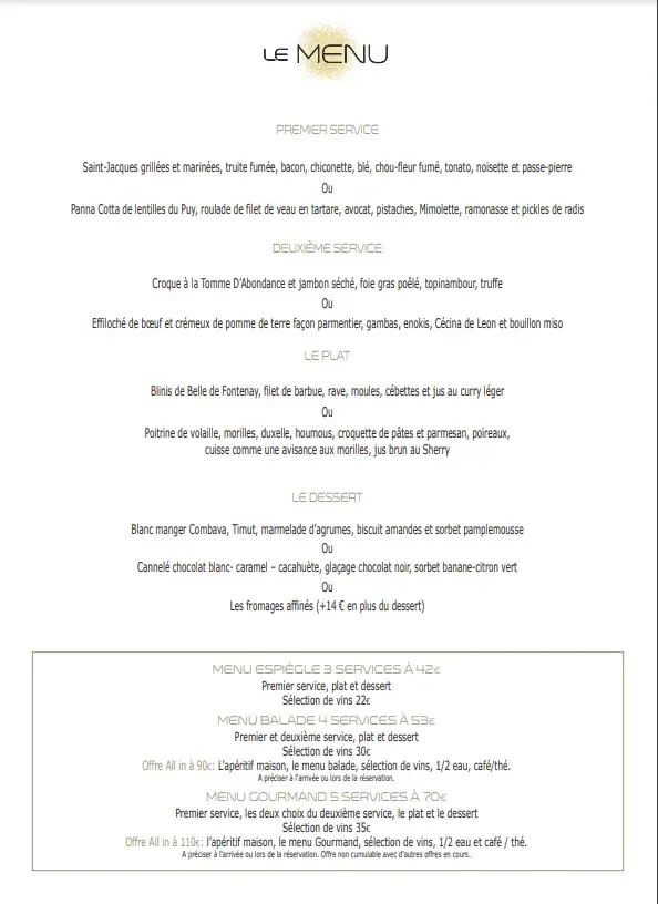 Menü_L'Espieglerie Namur_Namur_Bild_2