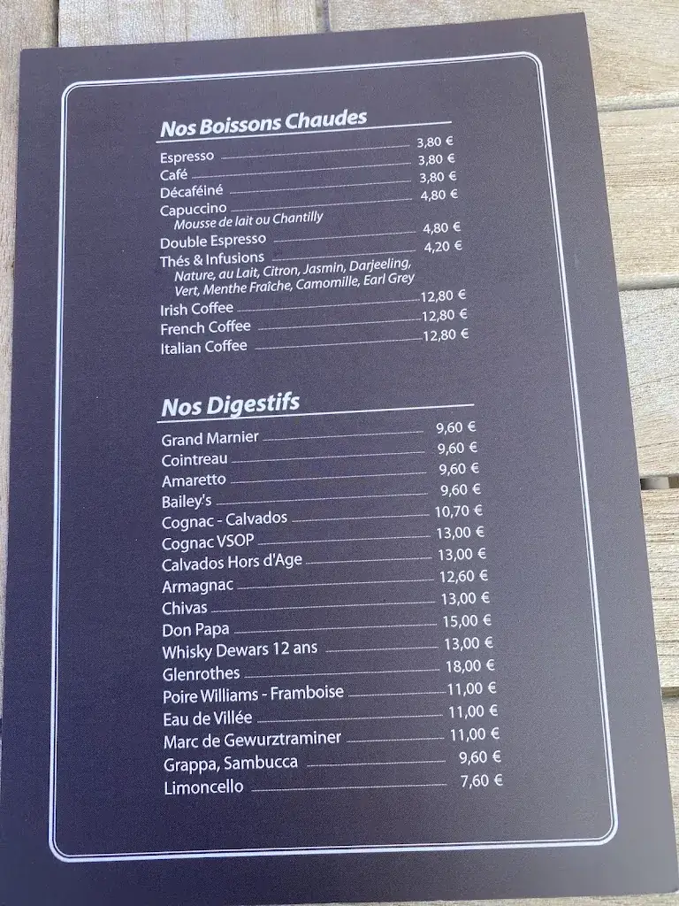 Menu_La Brasserie du Quai_Namur_image_3