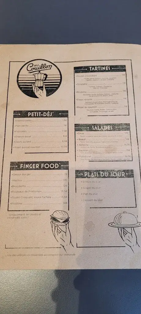 Menu_Au Couillon_Neufchâteau_image_4