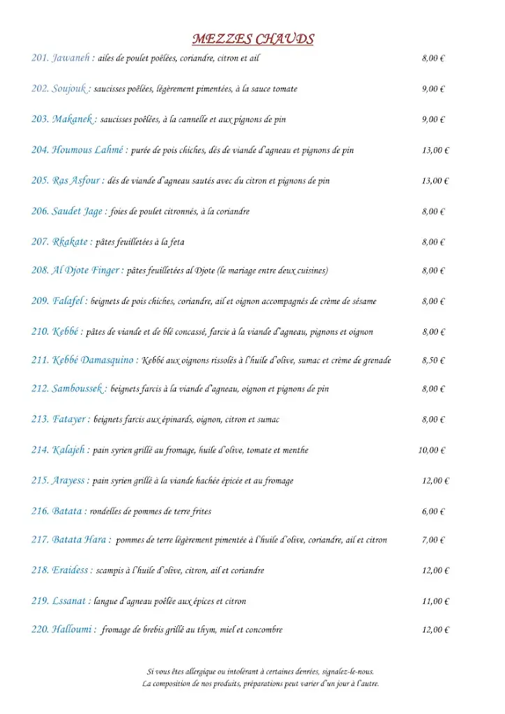 Menu_Damasquino_Nivelles_imagen_2