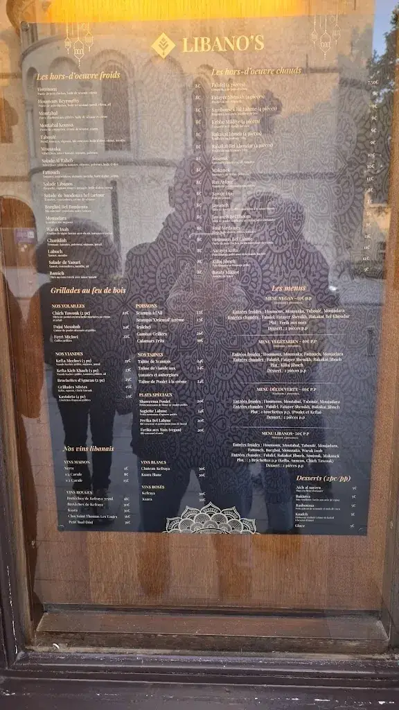 Menu_Libano's - restaurant Nivelles_Nivelles_image_4