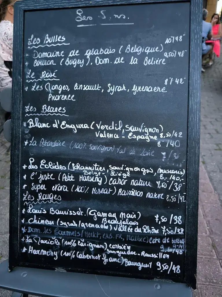 Menu_Maurice Le Limonadier_Nivelles_image_1