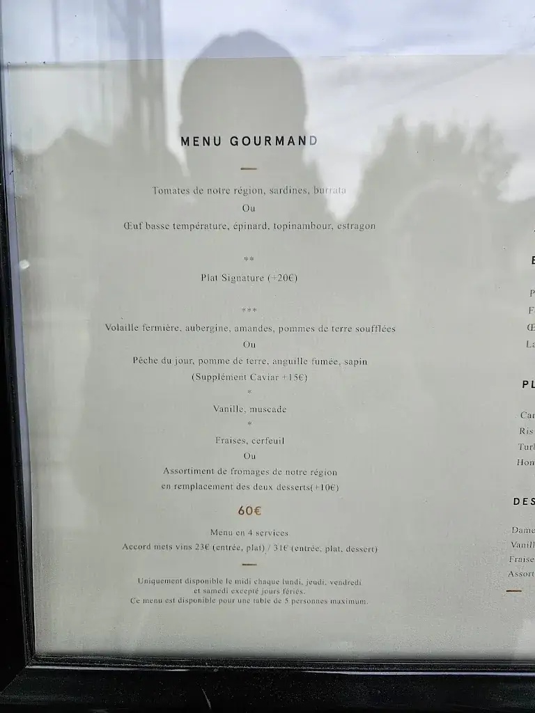 Menu_Le Gastronome - Jean Vrijdaghs et Sébastien Hankard_Paliseul_image_4