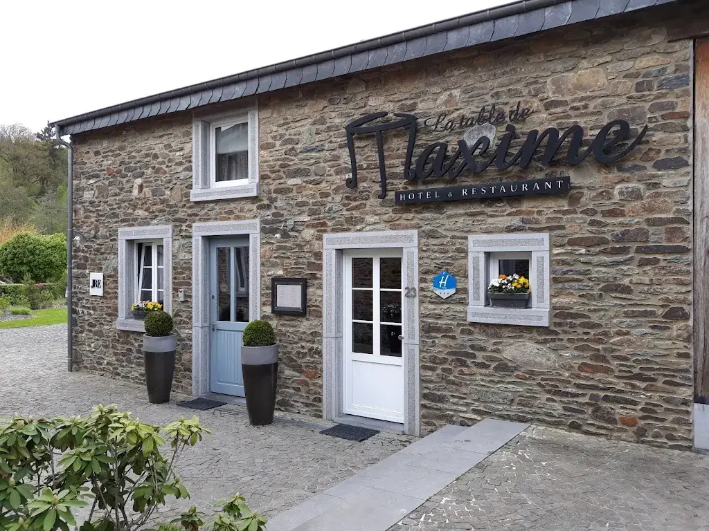 La Table de Maxime restaurant in Paliseul