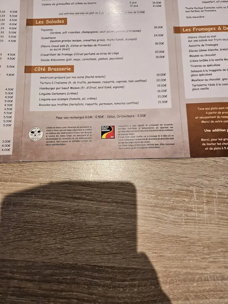 Menu_Auberge Restaurant Le Temps des Saveurs_Paliseul_image_2