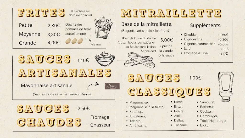 Menu_La Fratrie Paliseul_Paliseul_imagen_1