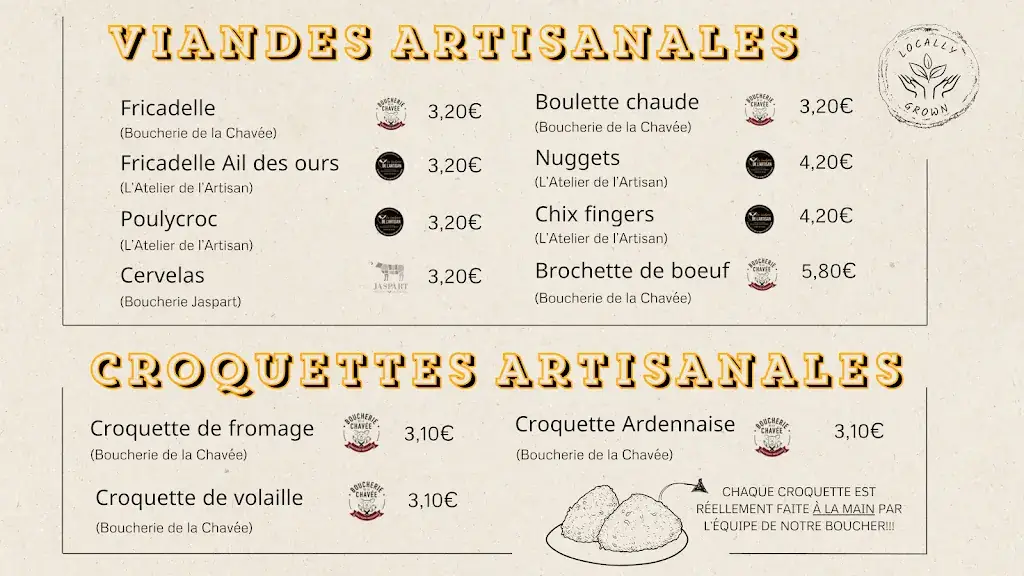 Menu_La Fratrie Paliseul_Paliseul_imagen_2