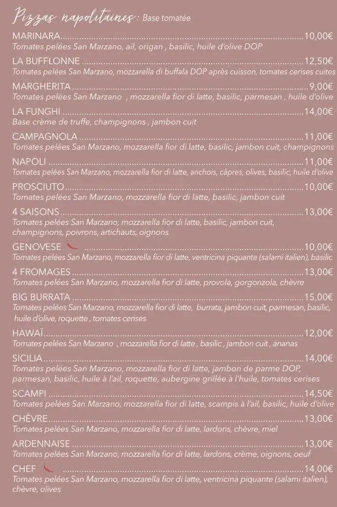 Menü_La boîte à pizza_Pecq_Bild_1