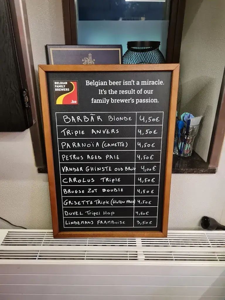 Menu_La Taverne de Soiron_Pepinster_image_1