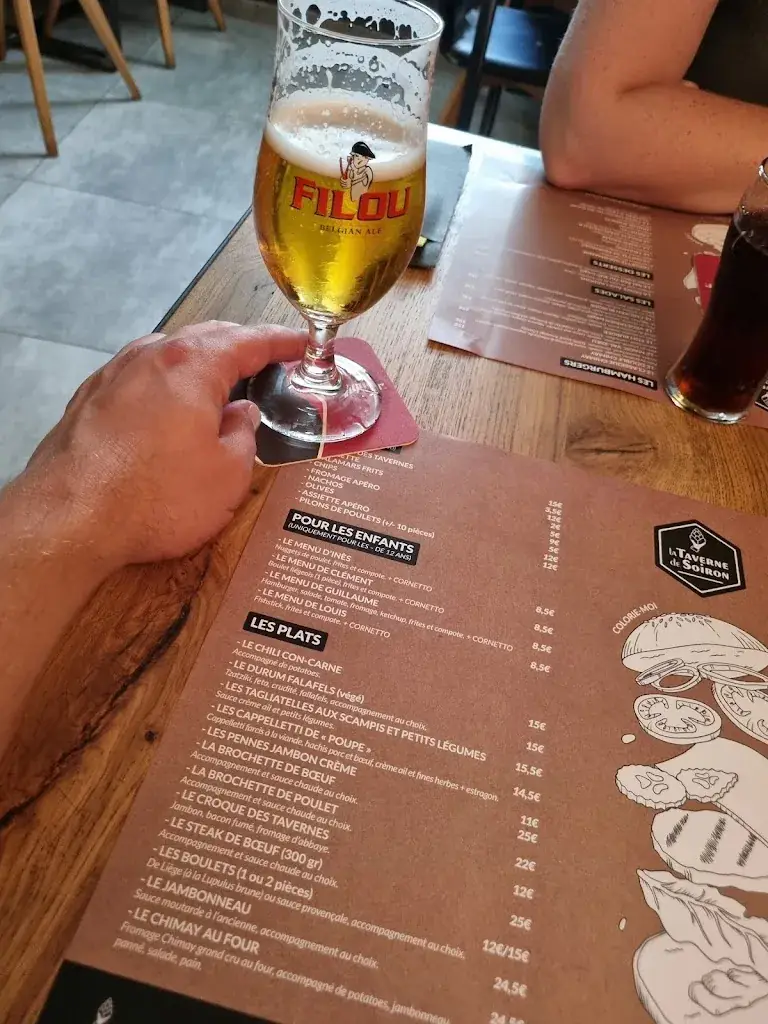 Menu_La Taverne de Soiron_Pepinster_image_3