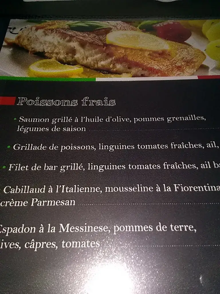 Menu_Il Gusto Giusto_Philippeville_image_1