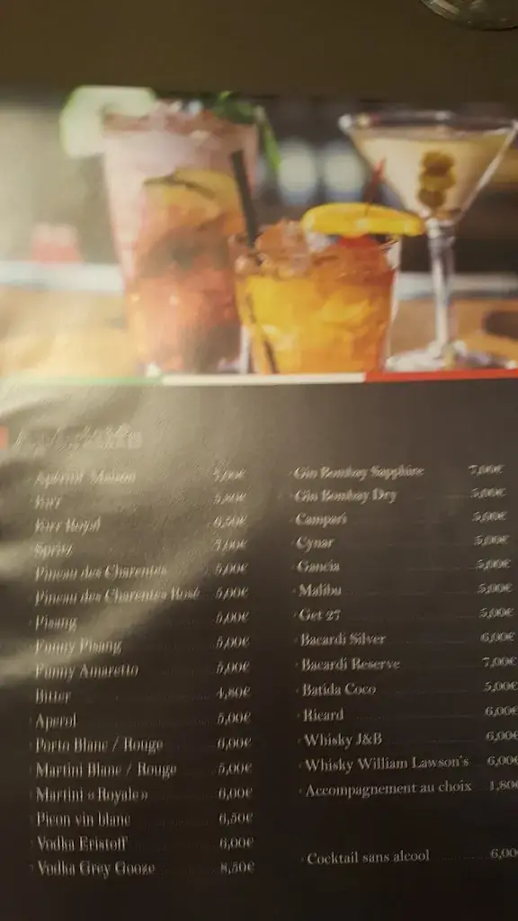 Menu_Il Gusto Giusto_Philippeville_image_2