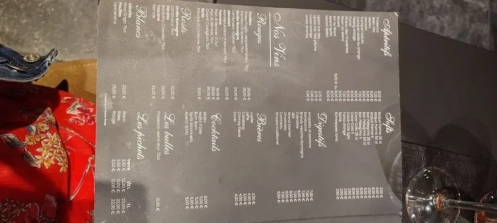 Menu_Bella Vita_Péruwelz_image_2